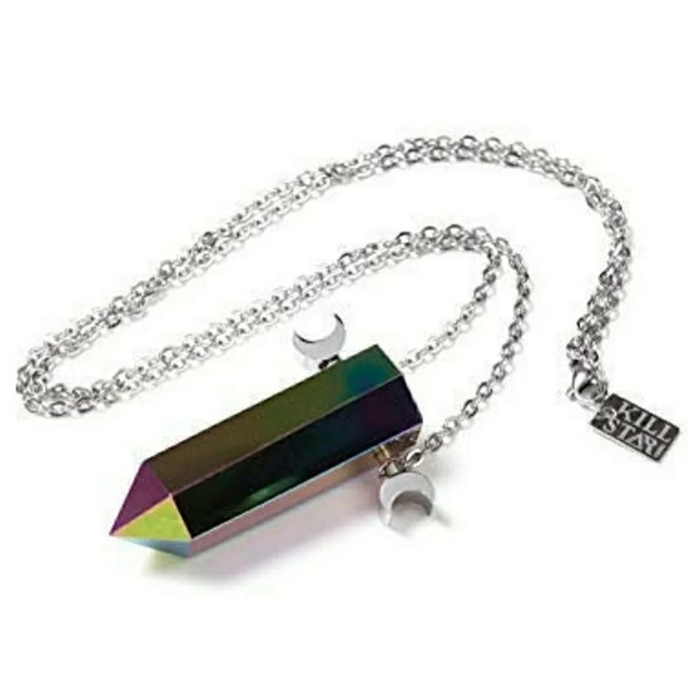 Rare Killstar Celestial Aqua Aura necklace